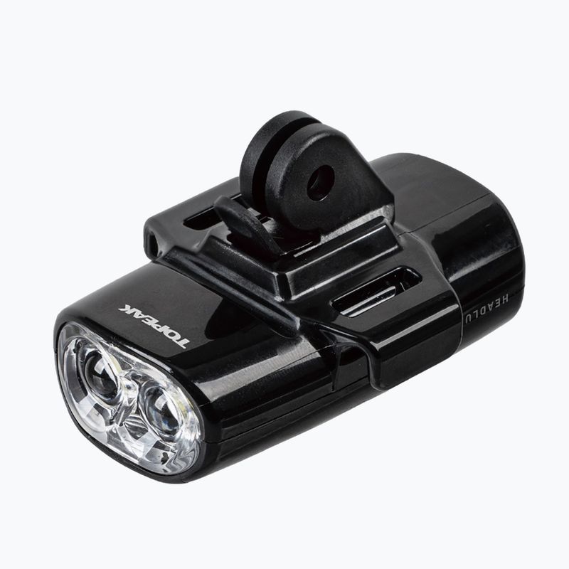 Topeak HeadLux 250+ front bike light black 2