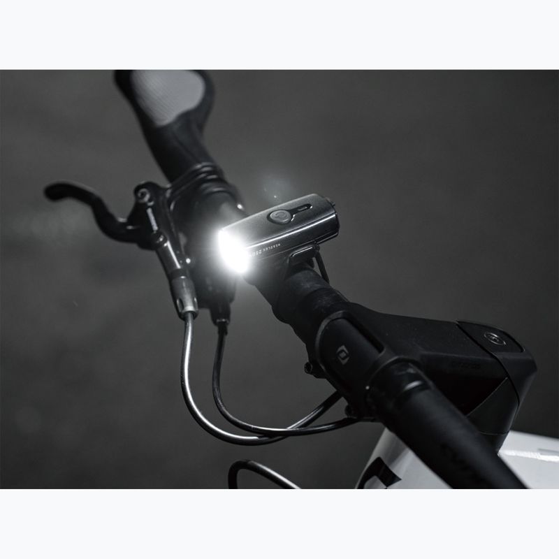 Topeak HeadLux 250+ front bike light black 3