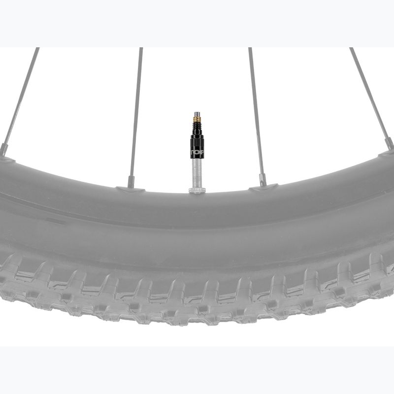 Valve adapter Topeak Turboflow Valve Adapter 2 pcs. black 2