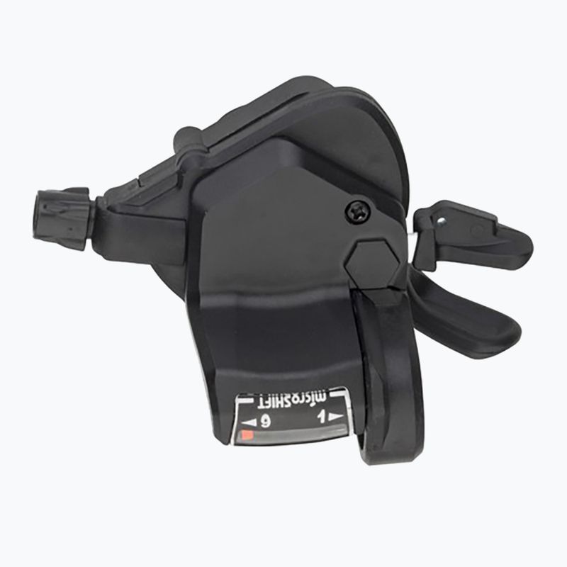 Derailleur handles with optical indicator right + left microSHIFT TS39 2x9 Thumb Tap 2