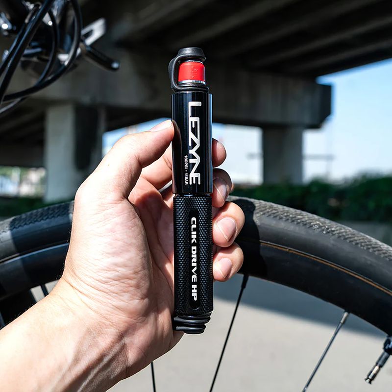Bike pump Lezyne Clik Drive HP 160psi black 6