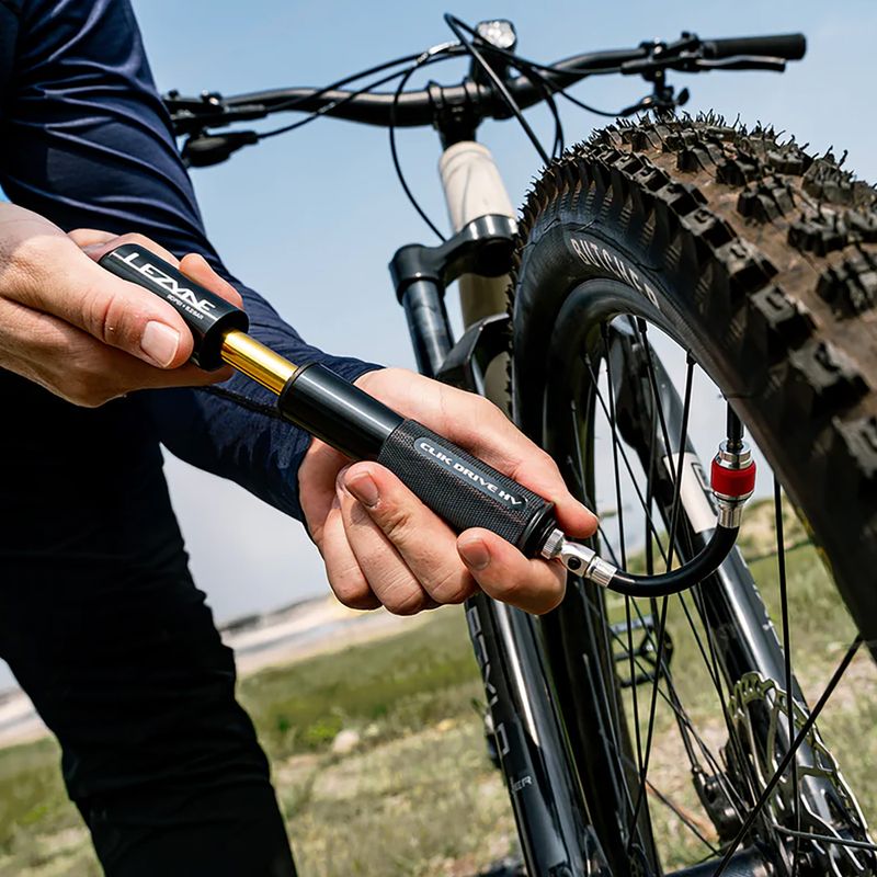 Bike pump Lezyne Clik Drive HV 90psi black 7