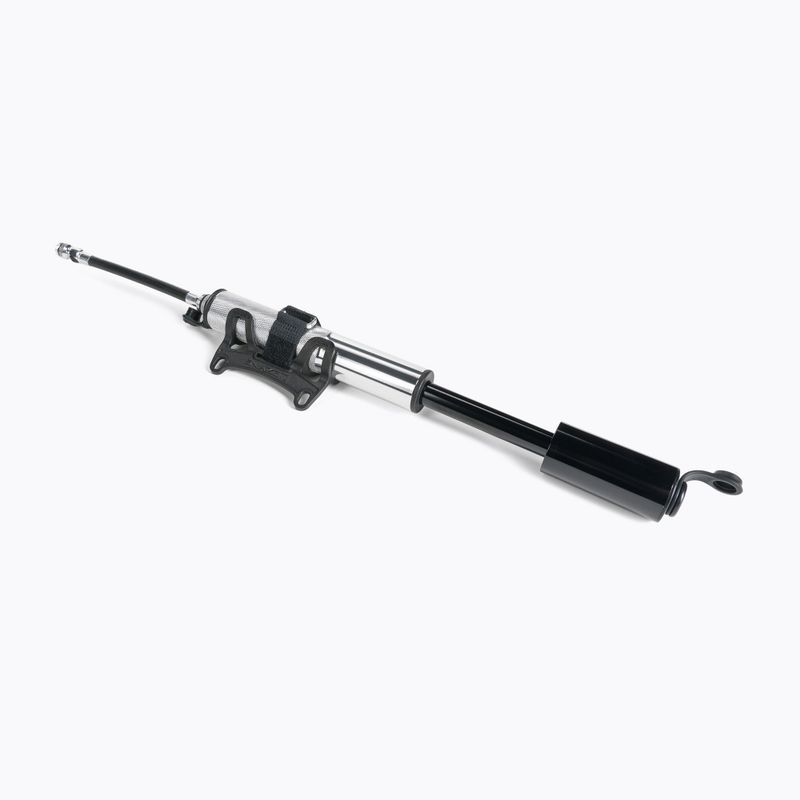 Lezyne Grip Drive HV S Abs Flex Presta/Schreder 90psi silver bicycle pump LZN-1-MP-GRIPHV-V1S06 2