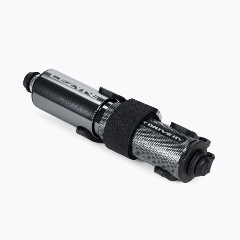 Lezyne Pocket Drive Hv Abs Flex Hose bicycle pump black LZN-1-MP-PKDRHV-V119