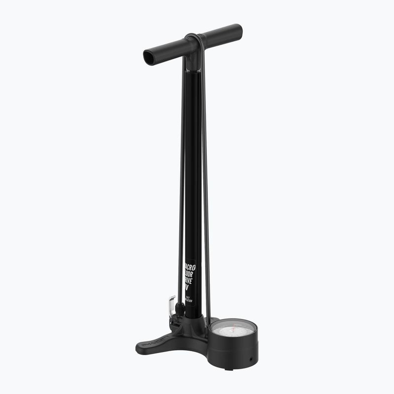 Lezyne Macro HV Floor Drive ABS 100psi flat black bicycle pump 3