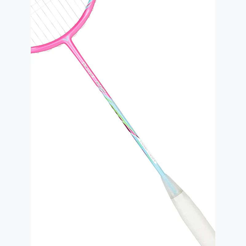 Badminton racket VICTOR DriveX 6SP QM fluorescent rose-red/light blue 3