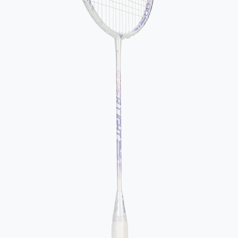 Badminton racket VICTOR Thruster K 66 AJ white/purple 4