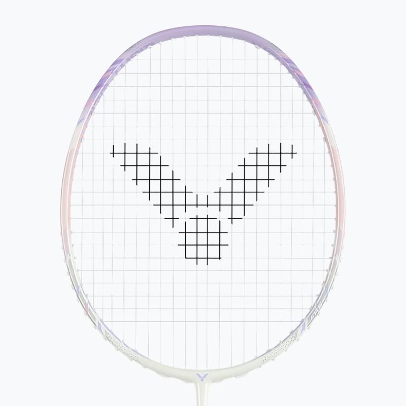 Badminton racket VICTOR Thruster K 66 AJ white/purple 2