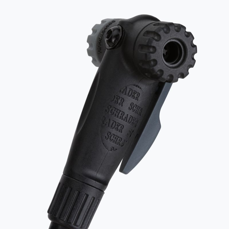 Topeak Joe Blow Max Hp silver bicycle floor pump T-TJB-M2S 6