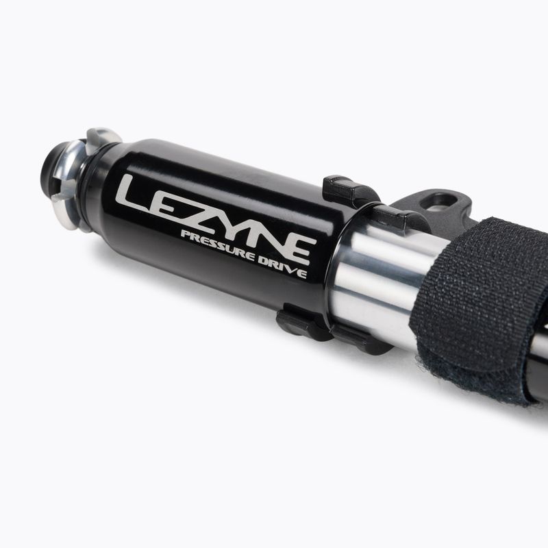 Lezyne PRESSURE DRIVE HP S ABS 120psi bicycle pump black LZN-1-MP-PRSDR-V2S04 3