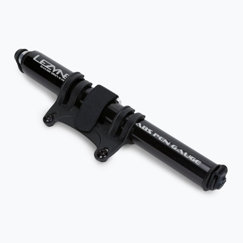Lezyne GAUGE DRIVE HP M ABS 120psi bicycle pump with pressure gauge black LZN-1-MP-GDHP-V1M04