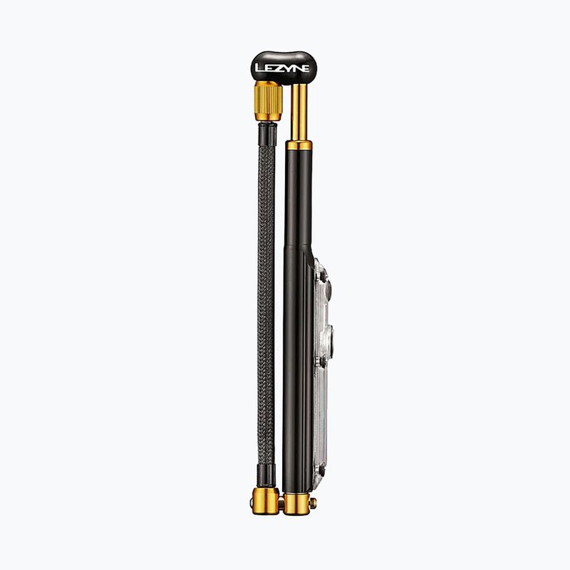 Lezyne Digital Shock Drive shock pump black-gold 1-MP-DSHKDR-V104 6