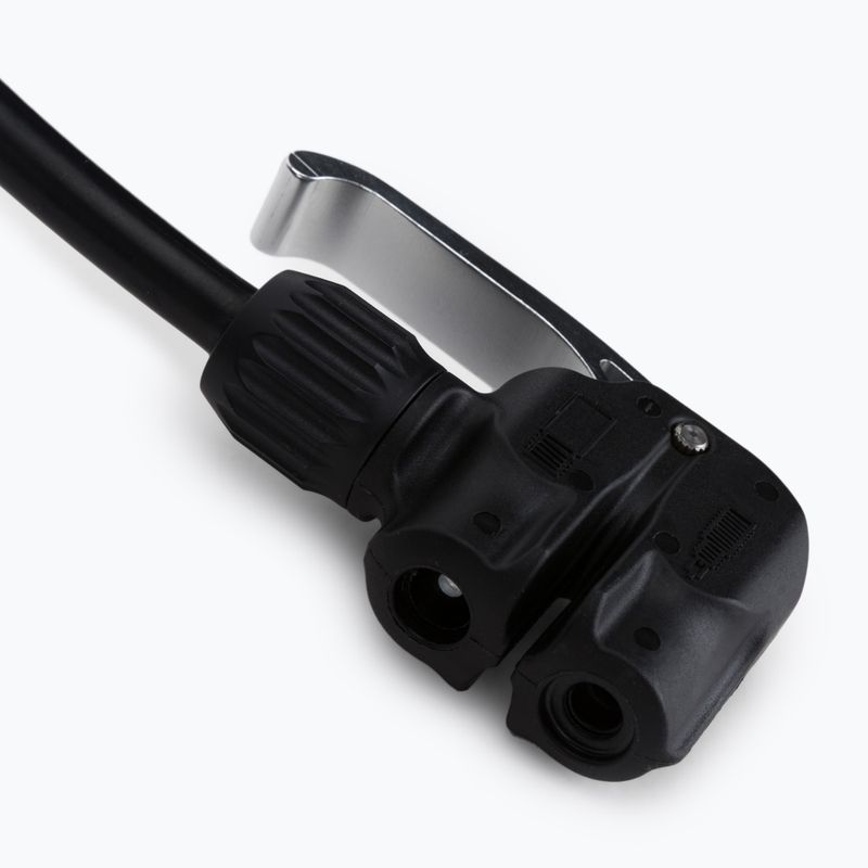 Lezyne MACRO FLOOR DV DUAL VALVE HEAD 220psi bicycle pump black LZN-1-FP-MAFL-V204 6
