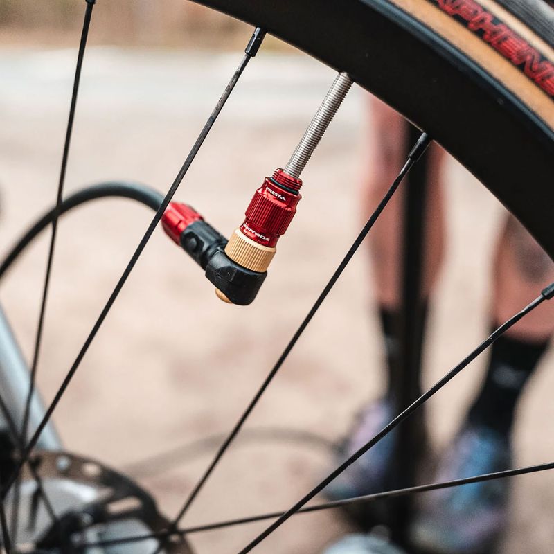 Lezyne Classic Floor Drive 3.5 220psi metallic black bicycle pump 8