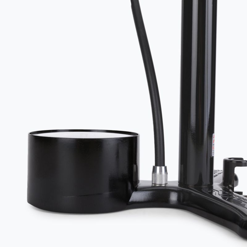 Lezyne STEEL FLOOR DRIVE ABS-1 PRO CHUCK 220psi bicycle pump black LZN-1-FP-SFLDR-V704 4