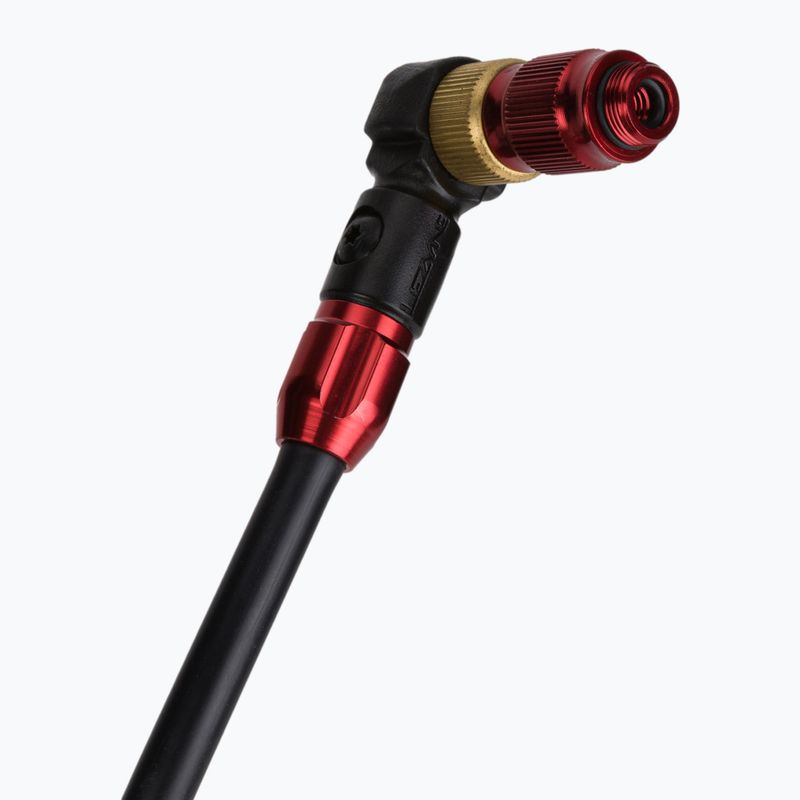 Lezyne STEEL FLOOR DRIVE ABS-1 PRO CHUCK 220psi bicycle pump black LZN-1-FP-SFLDR-V704 5