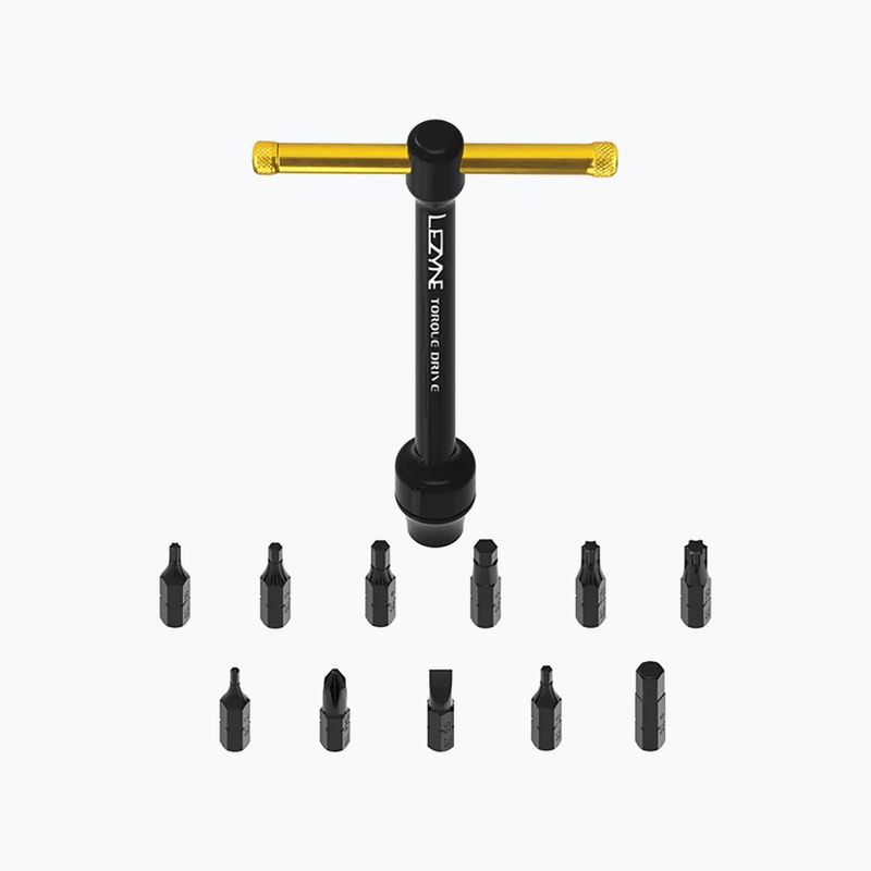 Lezyne Torque Drive torque spanner black-gold 1-MT-TTDR-V104T12 3