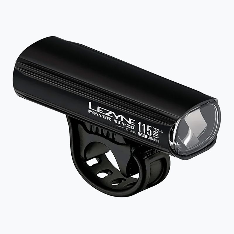 Lezyne Power Stvzo Pro 115 Remote Loaded gloss black front bike light