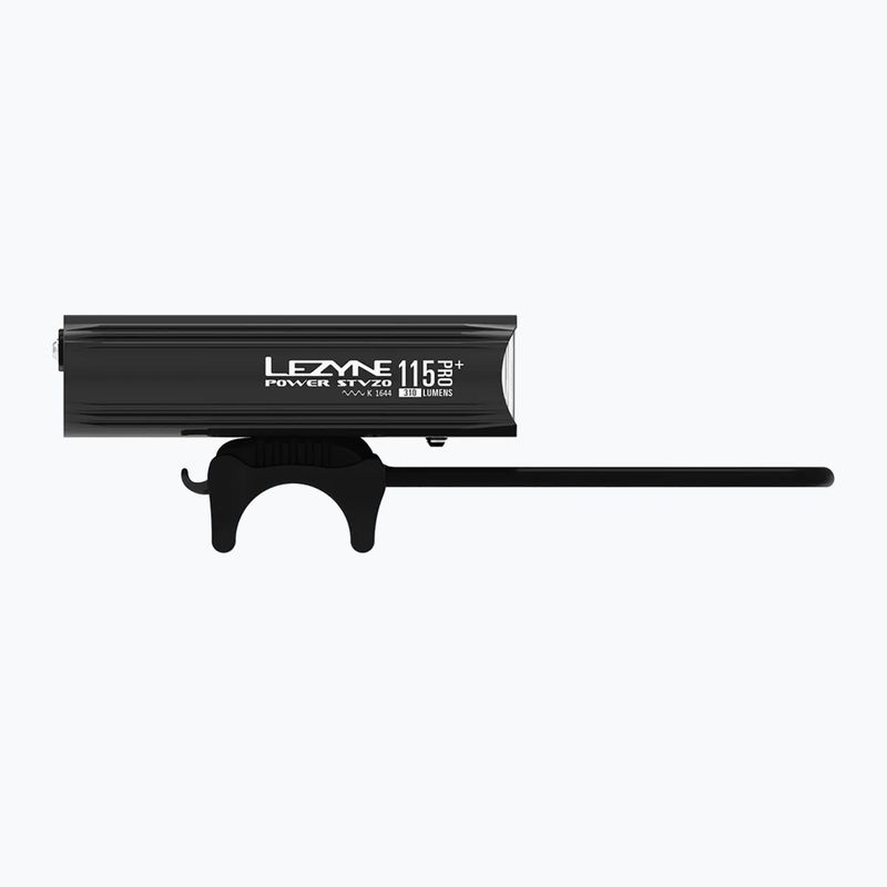Lezyne Power Stvzo Pro 115 Remote Loaded gloss black front bike light 4