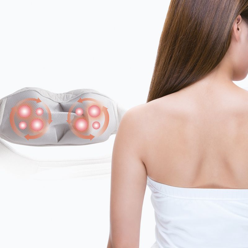 SYNCA Quzy light gray massager 4