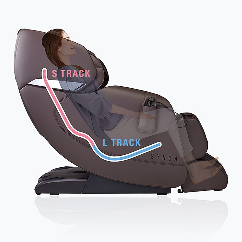 Massage chair SYNCA Hisho brown 3
