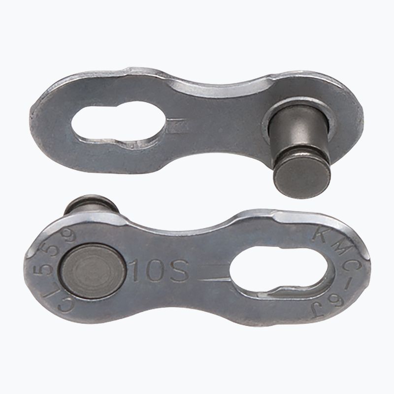 KMC 10NR EPT chainring 2pc silver C10EPTNR0