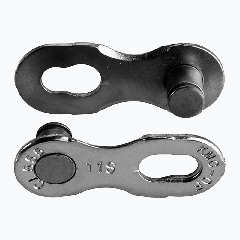 KMC 11NR EPT chainring 2pc silver C11EPTNR0
