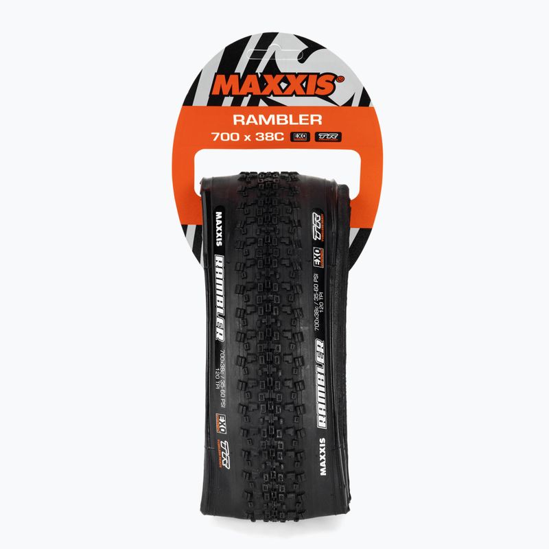 Maxxis Rambler Kevlar rolling black bicycle tyre ETB00200700 2