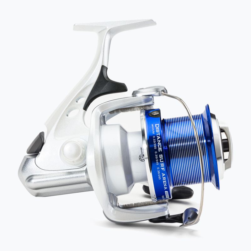 Okuma Distance Surf Arena carp fishing reel silver-blue DSA-80 2