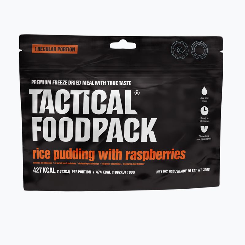 Freeze-dried food Tactical Foodpack Rice Pudding with Raspberries 390 g 2