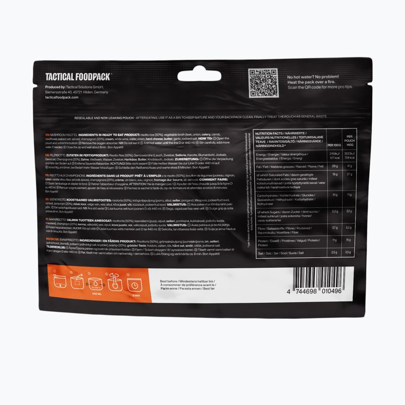 Freeze-dried food Tactical Foodpack Mushroom Risotto 580 g 3