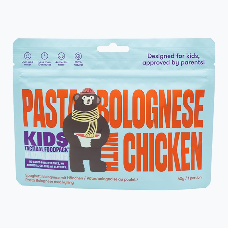 Freeze-dried food Tactical Foodpack Kids Pasta Bolognese with Chicken 200 g