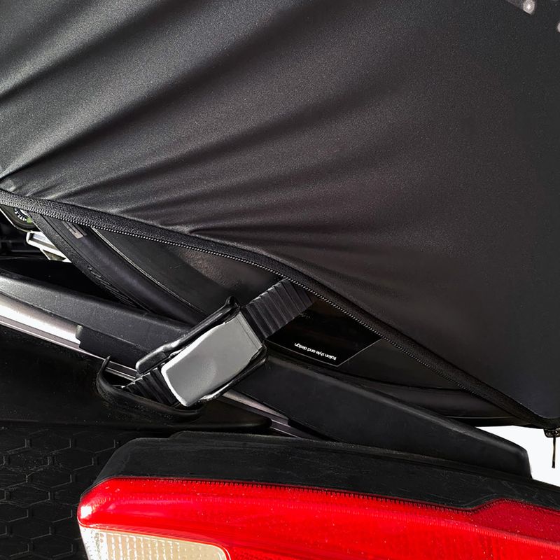 Bike transport cover VELOSOCK Carbon Black Road WR 6