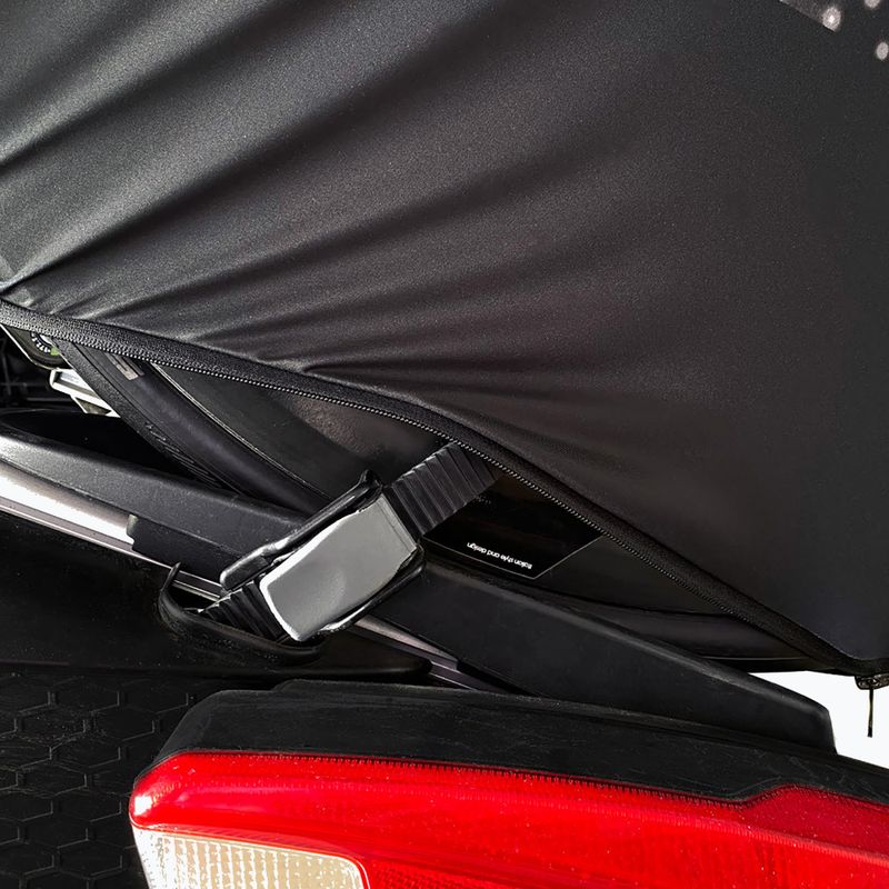 Bike transport cover VELOSOCK Carbon Black Road ST 6