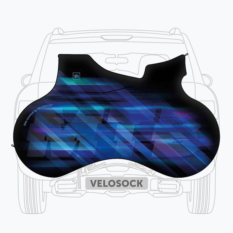 Bike transport cover VELOSOCK Speed Blue MTB ST
