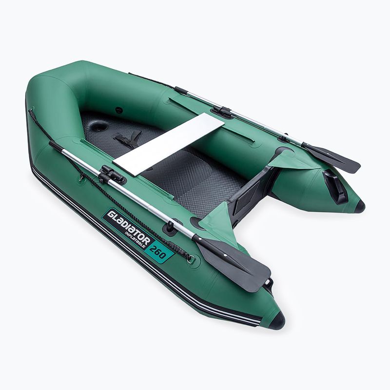 2-person inflatable boat Gladiator AK260 AD green 3