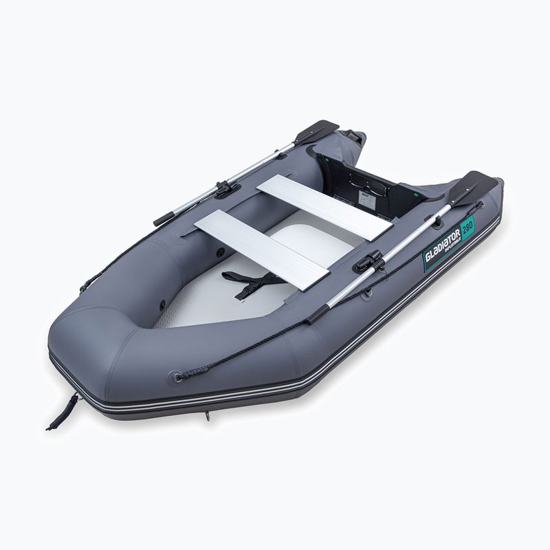 4-person inflatable boat Gladiator AK320 dark grey 2