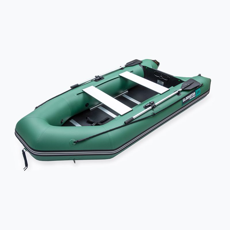 4-person inflatable boat Gladiator AK320 green 2