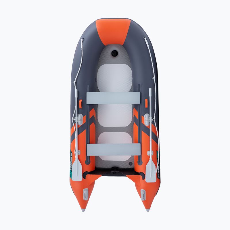 Four-person dinghy Gladiator B330 AD orange/dark gray