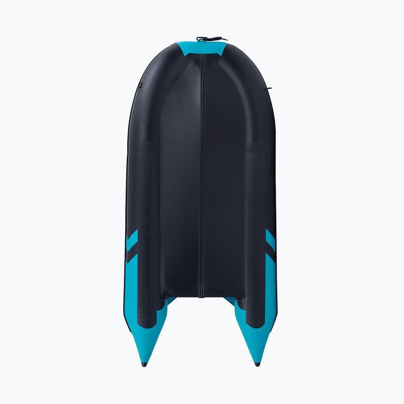 4-person inflatable boat Gladiator B330 AD black/turquoise 4