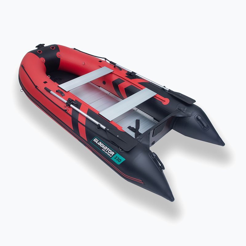 4-person pontoon Gladiator C330 AD red/black 5
