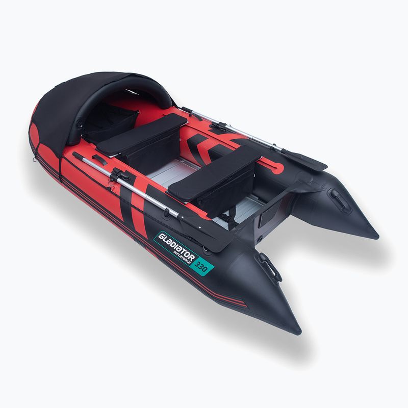 4-person pontoon Gladiator C330 AD red/black 6