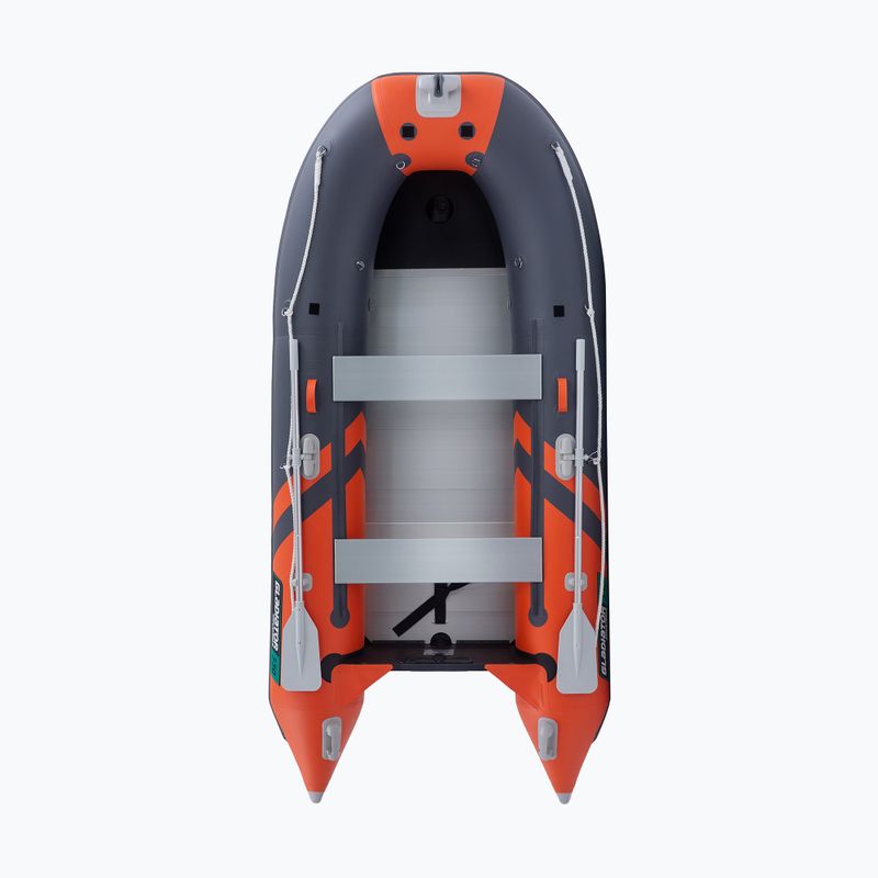 4-person inflatable boat Gladiator C330 AD orange/dark gray 4