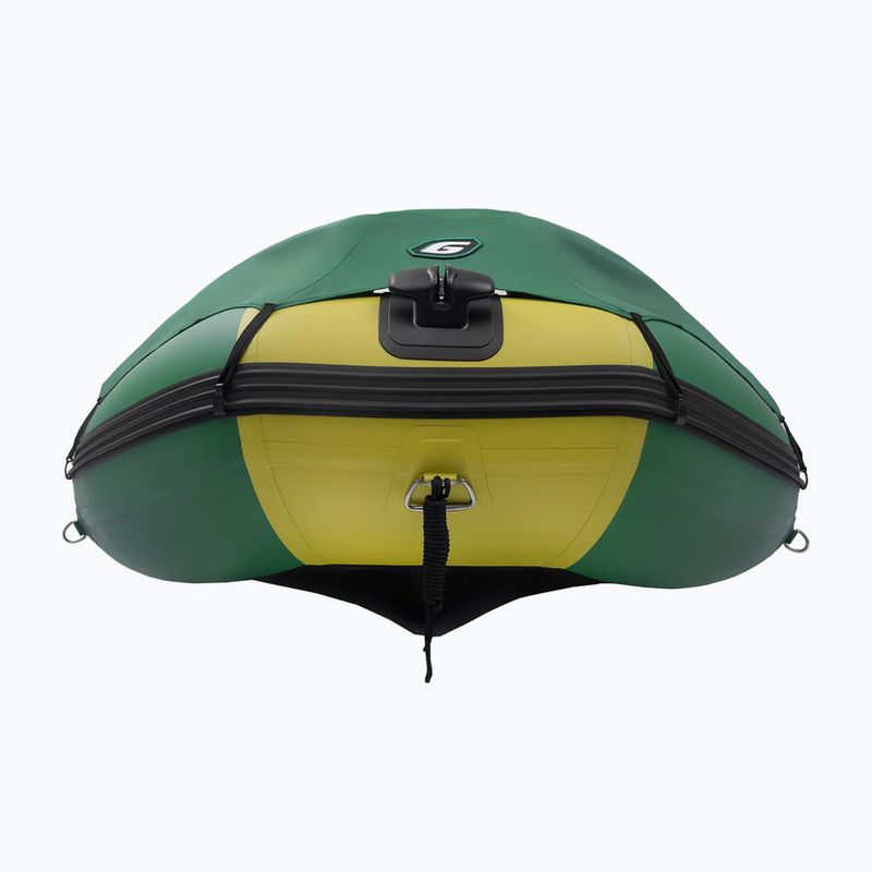 5-person inflatable boat Gladiator C370 AL green/yellow 5