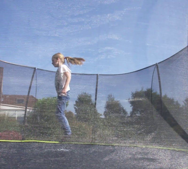 EXIT Silhouette 342 cm garden trampoline black 705241 12