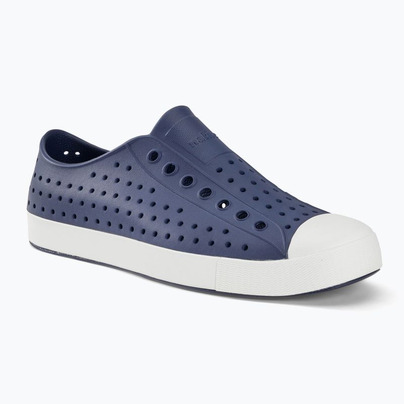 Native Jefferson regatta blue/shell white trainers