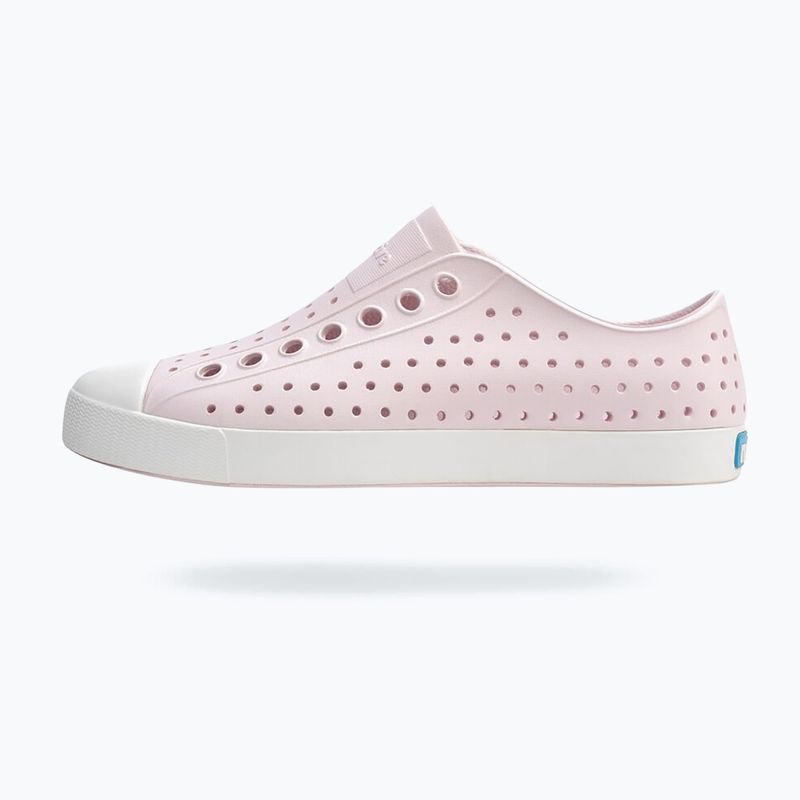 Native Jefferson trainers milk pink/shell white 10