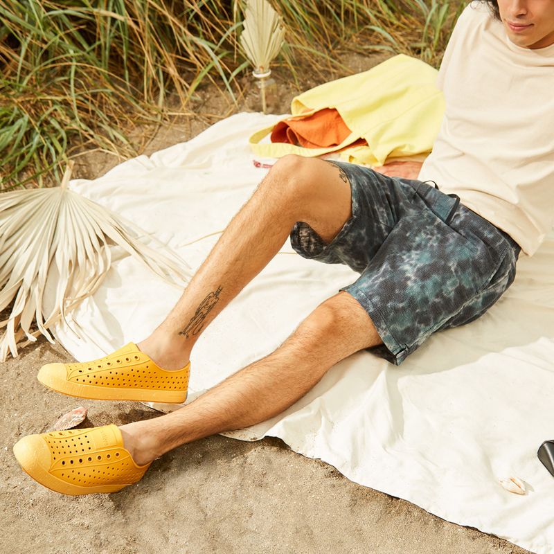 Native Jefferson yellow trainers NA-11100148-7412 9