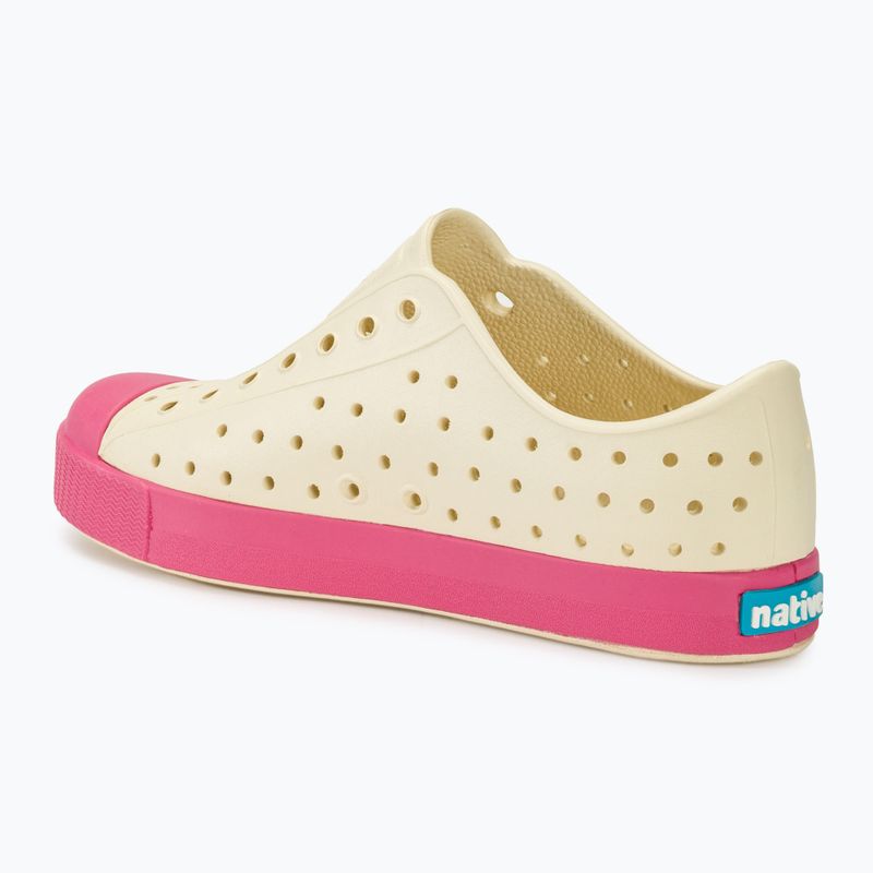 Native children's shoes NA-12100100 Jefferson bone white/hollywood pink 3