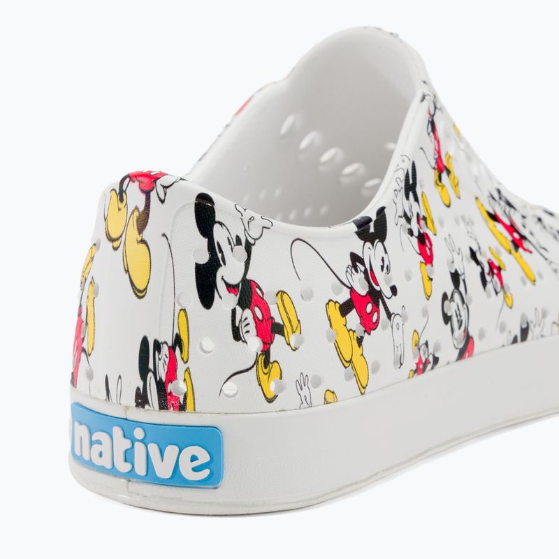 Native Jefferson Print Disney trainers shell white/shell white/all over print 9